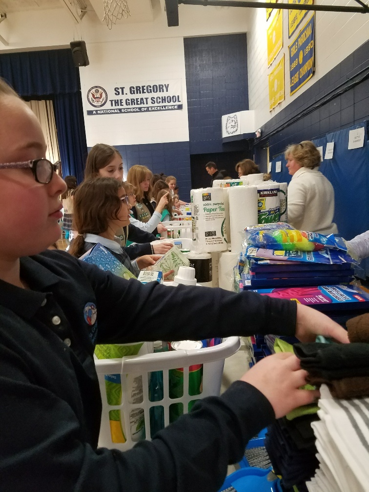 Girl Scout Welcome Baskets